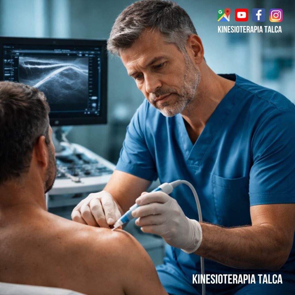 Fisioterapia invasiva ecoguiada en Talca optimizando la recuperación de tejidos tendinosos